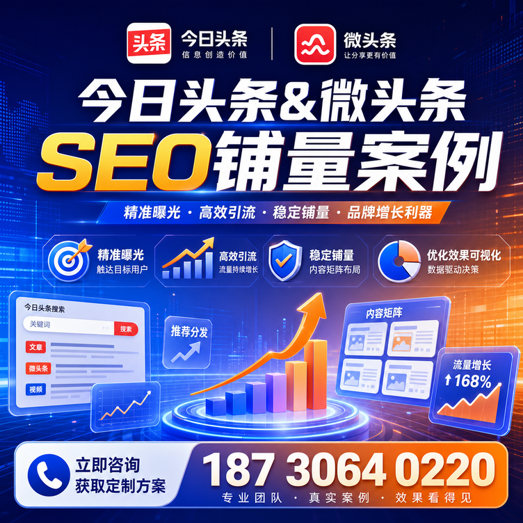 潮州头条号SEO矩阵批量内容铺量成功案例