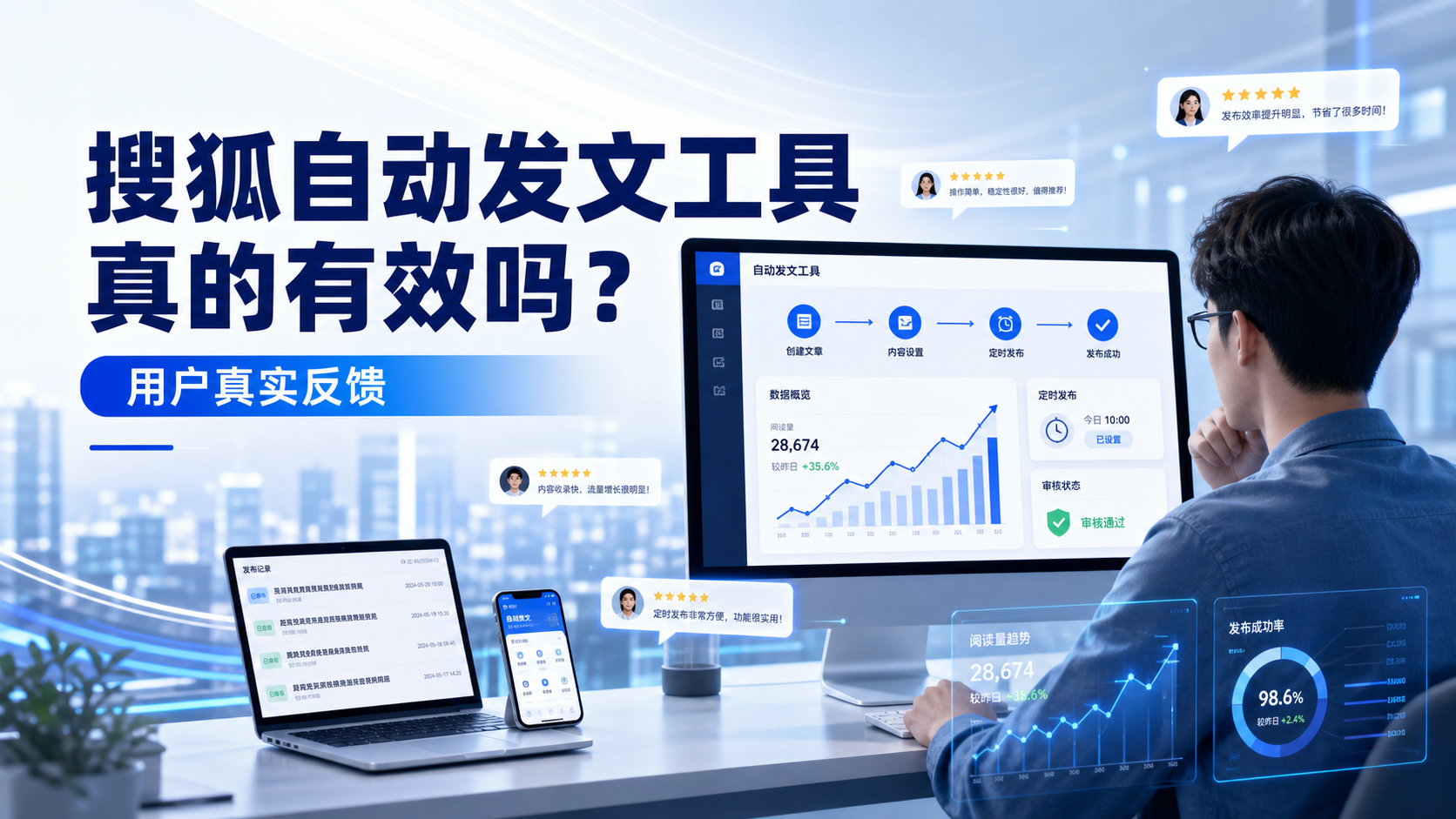 搜狐自动发文工具真的有效吗？潮州用户的真实反馈