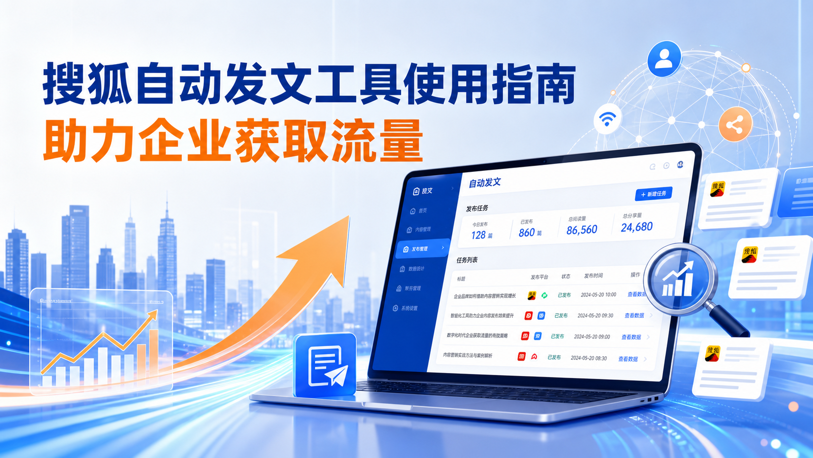 搜狐自动发文工具的使用指南：助力潮州企业获取流量